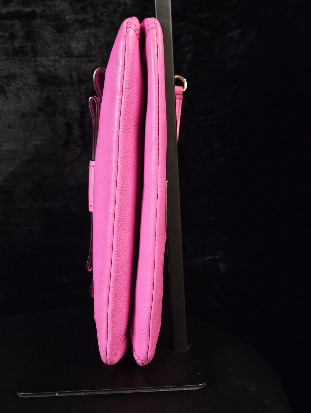 Kate Spade Villabella Avenue "Celina" Bow Crossbody - Stunning Pink (Like New) - Picture 7 of 11